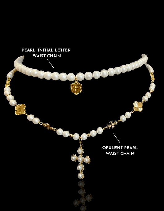 Opulent Pearl Waist Chain