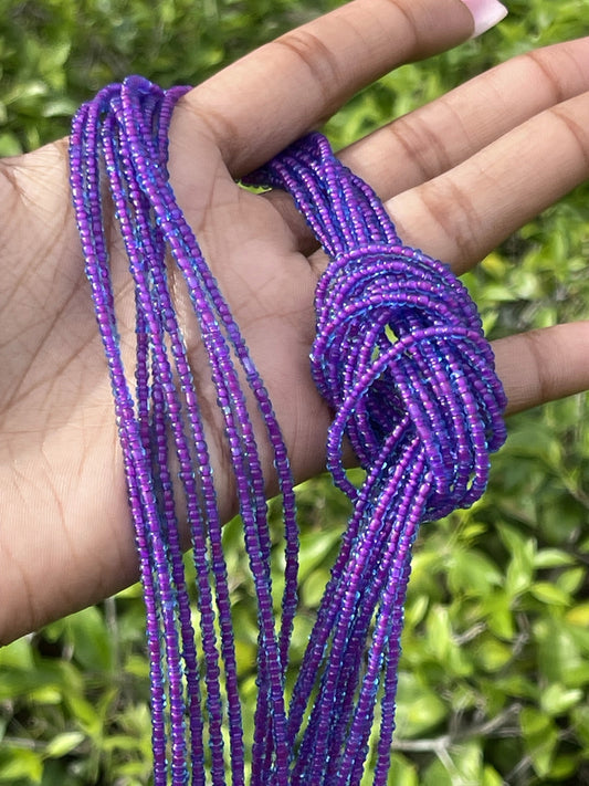 Electric Purple Waist Beads