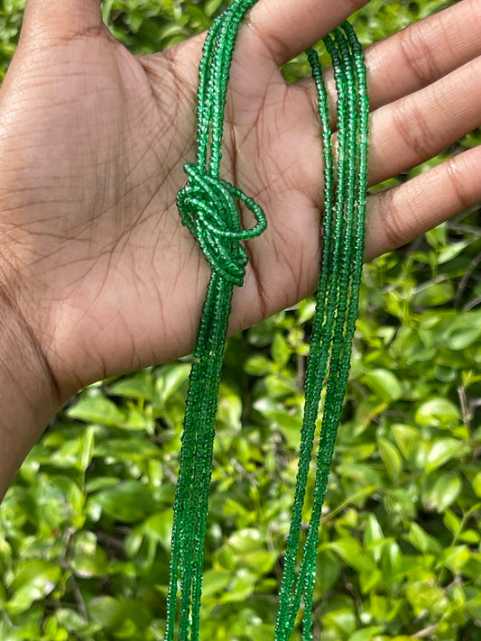 Translucent Green Waist Beads