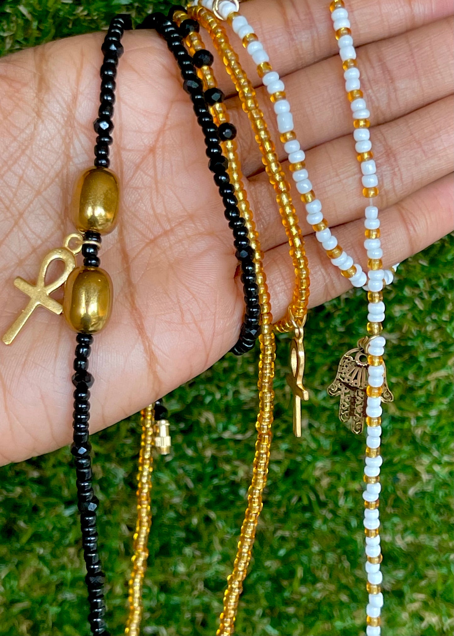Ankh Waist Beads